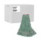 Boardwalk Large Looped-End Wet Mop, Green, Cotton/Rayon/Synthetic, PK12 BWK503GNNB - alternate 6